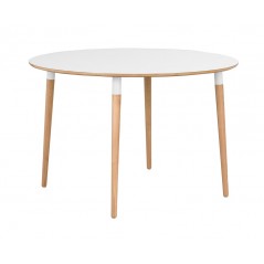 RO Fusio Dining Table Round 4 Oak